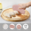 Silicone Bowl Scraper Flexible Curved Edge Bench Dough Scraper 2