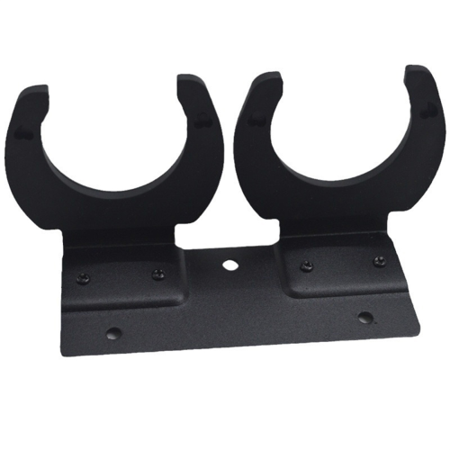 Suporte para microfone para pedestal de microfone montado na parede com clipe para pendurar microfone 2