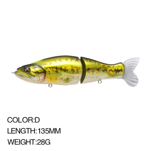 Slow Floating Bait Swimming Bait Joint Swing Bait D 1