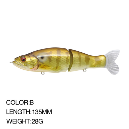 Slow Floating Bait Swimming Bait Joint Swing Bait B 1