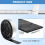 Pipe Insulation Wrap 32.8 FT Foil Outdoor Foam Pipe Wrap Insulation 2