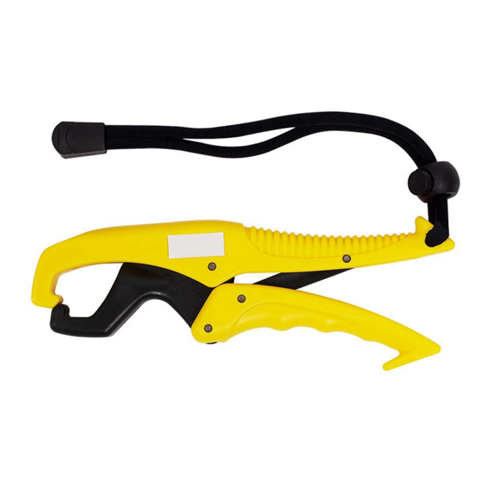 Pince à poisson en plastique, contrôleur, attrape-poisson, élévateur de poisson, jaune