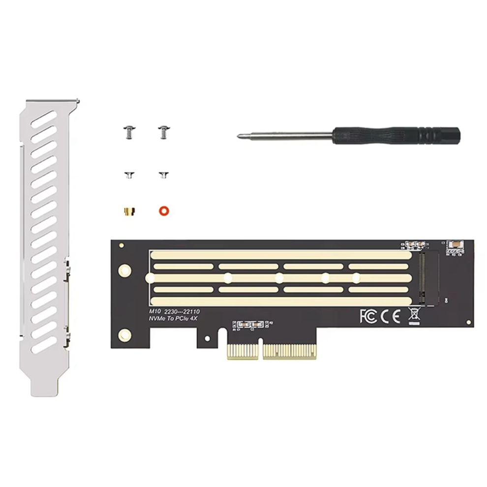 Nvme Adapter M.2 Nvme Ssd To Pcie 4.0 X4 X8 X16 Expansion Card 4853951169427