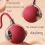 Automatic Rolling Ball Fake Tail Electric Pet Interactive Toy Red 3