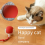 Automatic Rolling Ball Fake Tail Electric Pet Interactive Toy Red 4