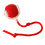Automatic Rolling Ball Fake Tail Electric Pet Interactive Toy Red 1
