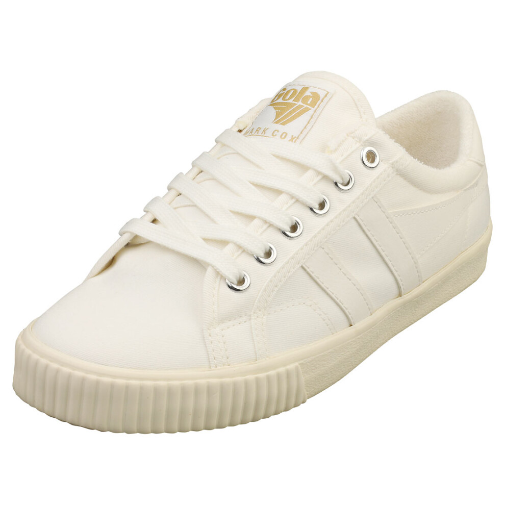 (8) Gola Tennis Mark Cox Womens Casual Trainers in Off White