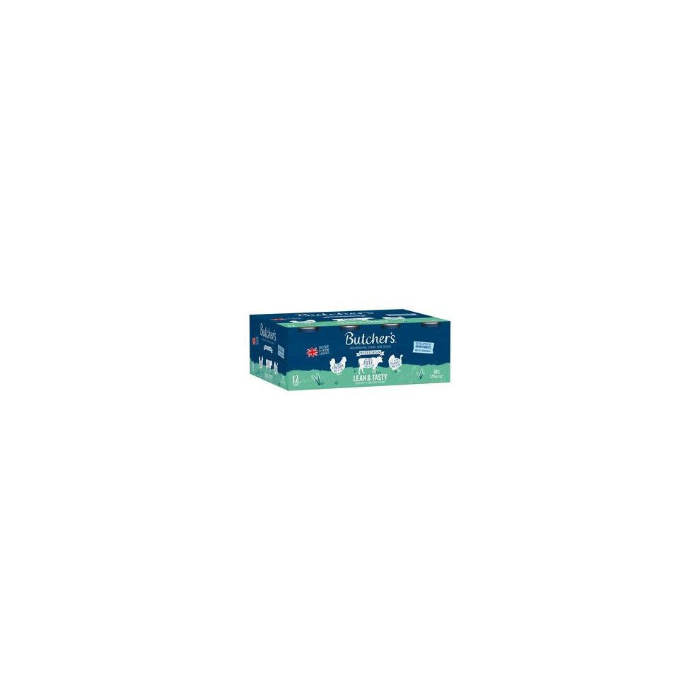 Butcher's Lean & Tasty Variety Pack X 400G Size 12