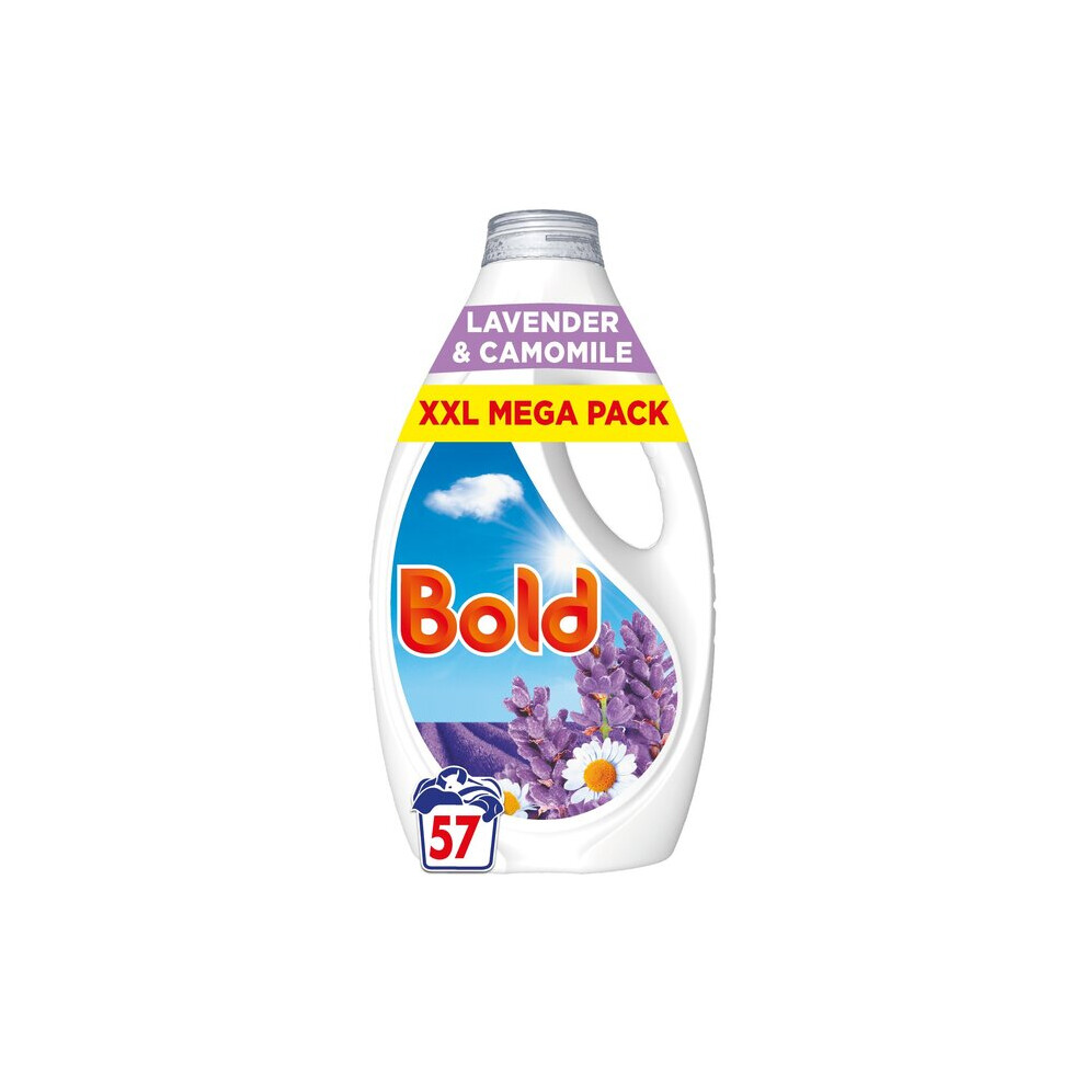 Bold 2In1 Washing Liquid & Camomile 57 Washes 1.995L Lavender