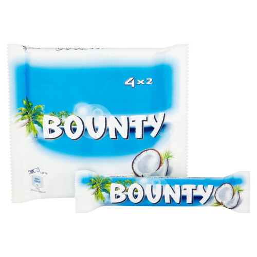 Bounty Milk Chocolate 4 x 57g