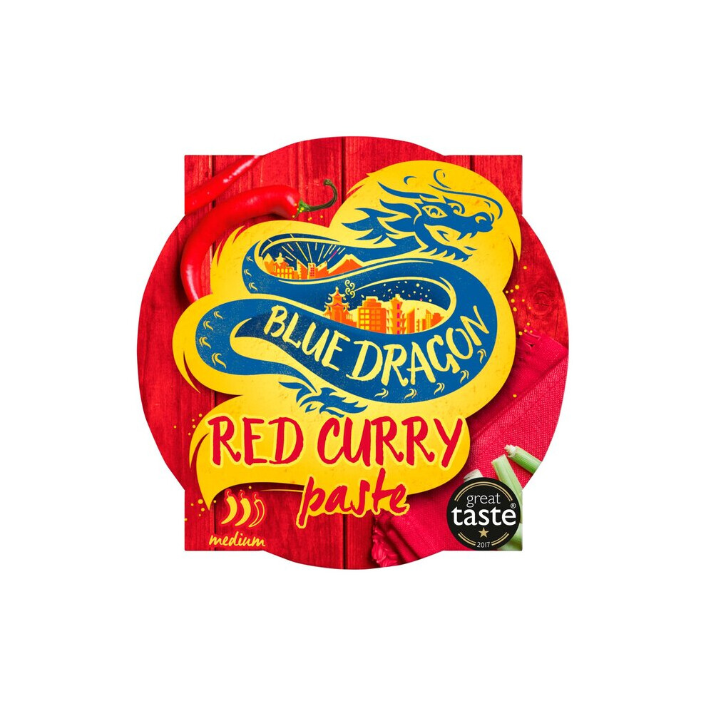 Dragon Thai Curry Paste Pot 50G Blue/Red