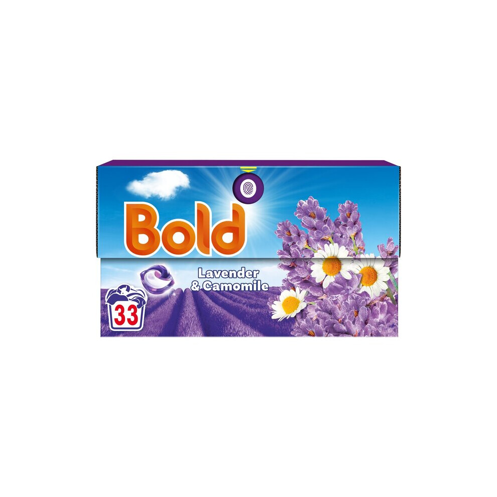 Bold 2In1 & Camomile Liquitabs - 33 Washes (33) - Pack Of 2 Lavender