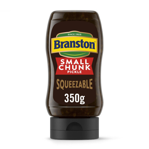 Branston Squeezy Small Chunk Pickle 350g (Pack of 2)