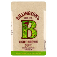 Billington's Light Brown Sugar 1kg (Pack of 2)