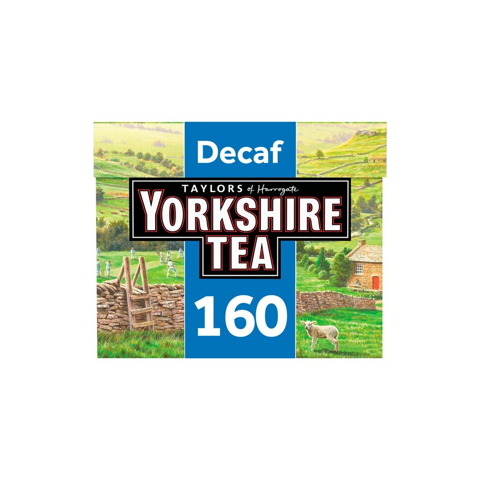 Yorkshire Tea Yorkshire Decaf Teabags 160 Per Pack