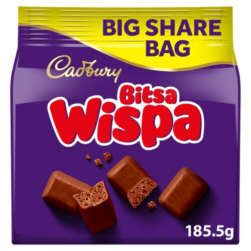 Cadbury Cadbury Bitsa Wispa 222g