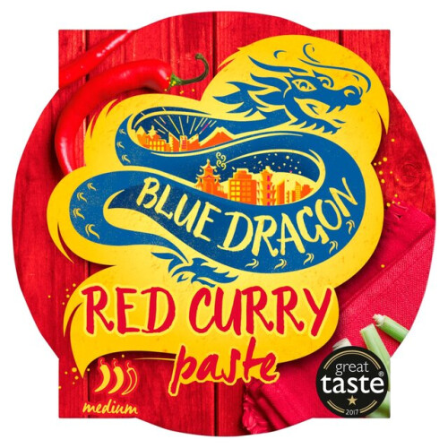 Blue Dragon Thai Red Curry Paste Pot 50g - Pack of 2