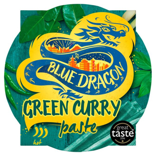Blue Dragon Thai Green Curry Paste Pot 50g - (PACK OF 4)