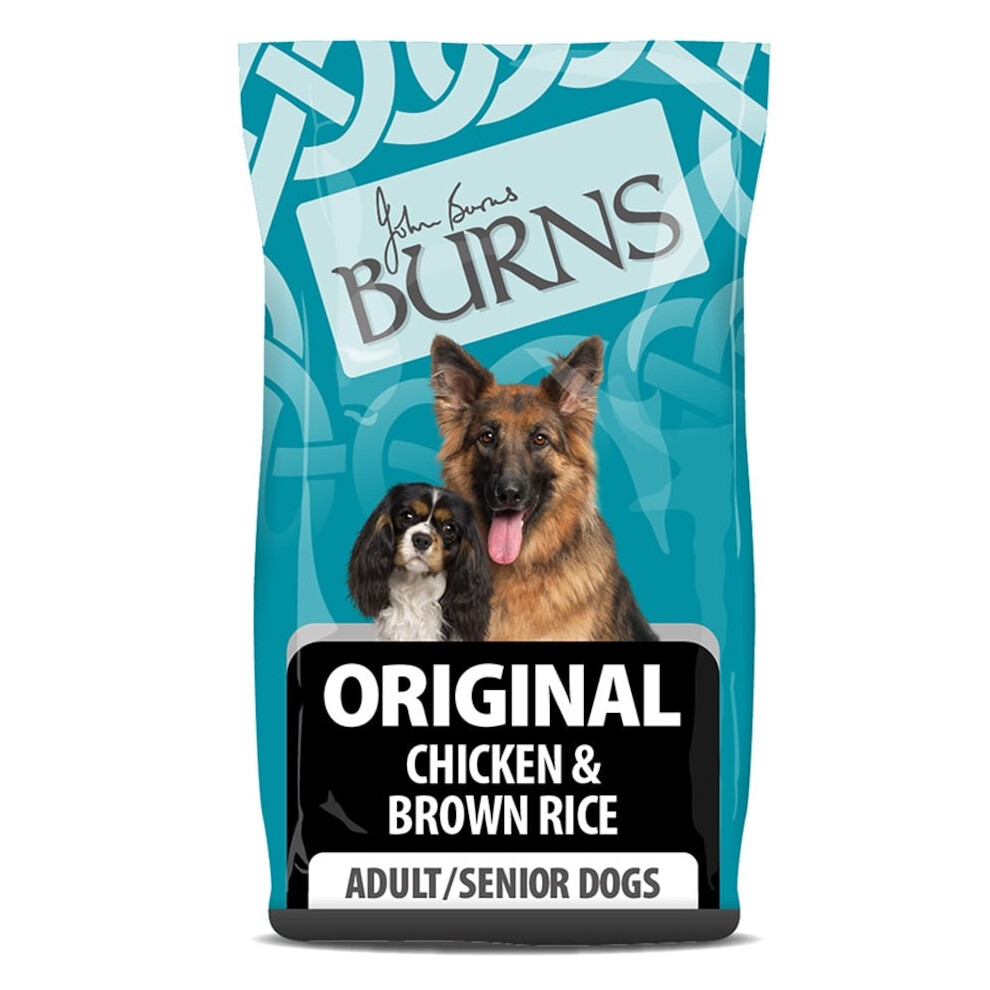 Burns Chicken And Rice Adult Dog Food (2Kg) (Pack Of 4) Brown