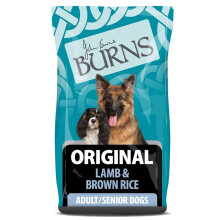 Burns Lamb and Brown Rice Adult Dog Food (2kg) (Pack of 4)
