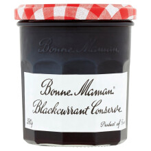 Bonne Maman Blackcurrant Conserve (370g) - Pack of 6