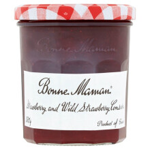 Bonne Maman Strawberry and Wild Strawberry Conserve (370g) - Pack of 6