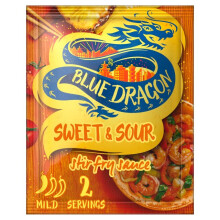 Blue Dragon Stir Fry Sauce - Sweet & Sour (120g) - Pack of 6