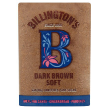 Billington's Dark Brown Soft Sugar 500g (Pack of 6)