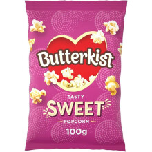 Butterkist Sweet Cinema Style Popcorn 100g (Pack of 6)