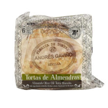 Brindisa Olive Oil Biscuits with Almonds 200g (Pack of 6)