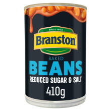 Branston Baked Beans in a Rich and Tasty Tomato Sauce 3 x 410g Pack of 8