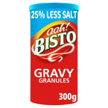Bisto Traditional Reduced Salt Gravy Granules 300G