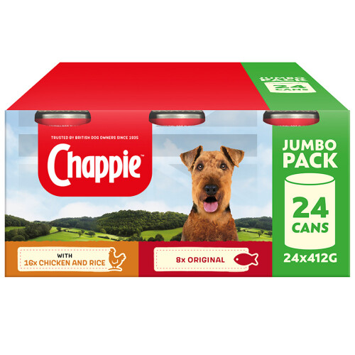 Chappie Chappie 24 x 412g Cans (9.888kg)