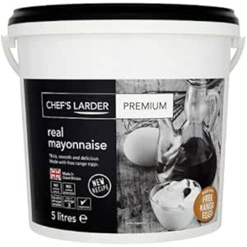 Chef's Larder Premium Real Mayonnaise 5L