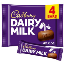 Cadbury Dairy Milk Fairtrade (4x38.5g)