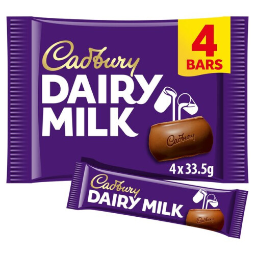 Cadbury Cadbury Dairy Milk Fairtrade (4x38.5g)