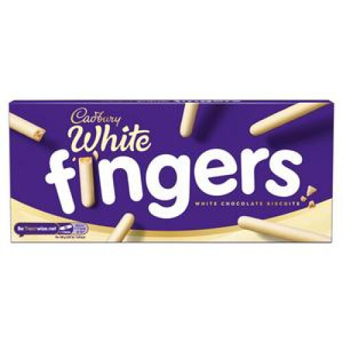 Cadbury Cadbury White Chocolate Fingers 138g