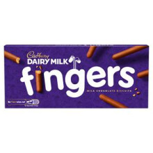 Cadbury Milk Chocolate Fingers 138g