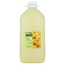 Chef's Larder Lemon Squash No Added Sugar 5L Pack of 2