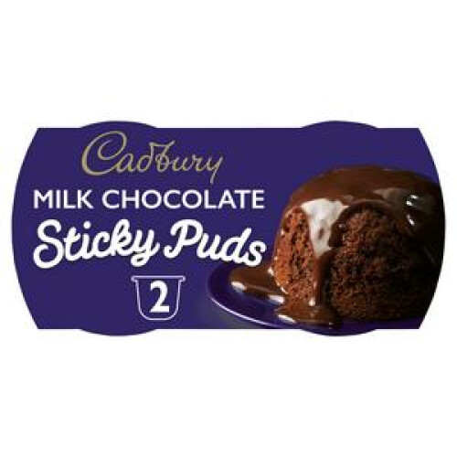 Cadbury Cadbury Sticky Puds Milk Chocolate 2 per pack