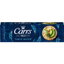 Carr's Table Water Biscuits (200g) - Pack of 2