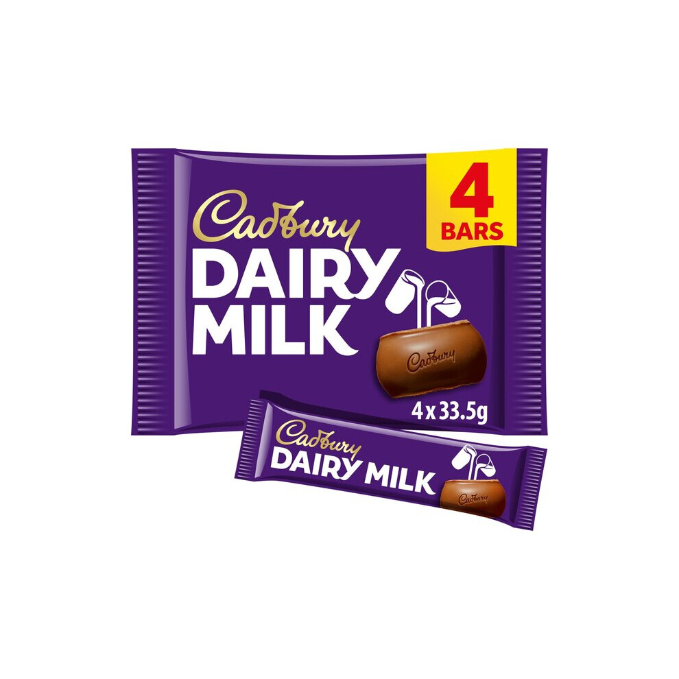 Cadbury Dairy Milk Fairtrade (4X38.5g) - Pack Of 2