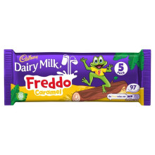 Cadbury Freddo Caramel Multipack 5 x 19g (Pack of 2)