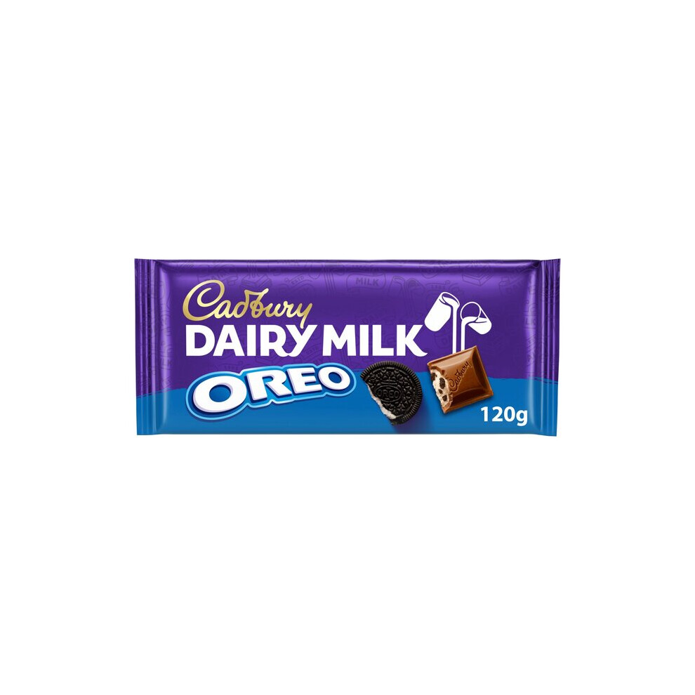 Cadbury Dairy Milk With Oreo 120G - Pack Of 2 Cream
