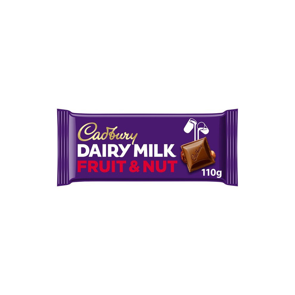 Cadbury Dairy Milk Fruit & Nut 110G (Box Of 14)