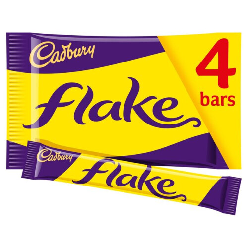 Cadbury Cadbury Flake 4 per pack (Pack of 4)