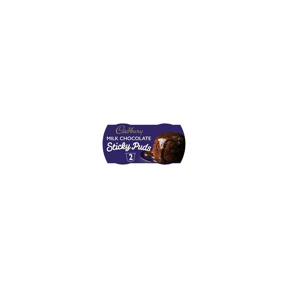 Cadbury Sponge Pudding Chocolate 2 Per Pack - (Pack Of 4)