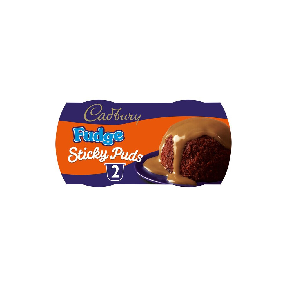 Cadbury Fudge Sponge Pudding 2 Per Pack - (Pack Of 4)