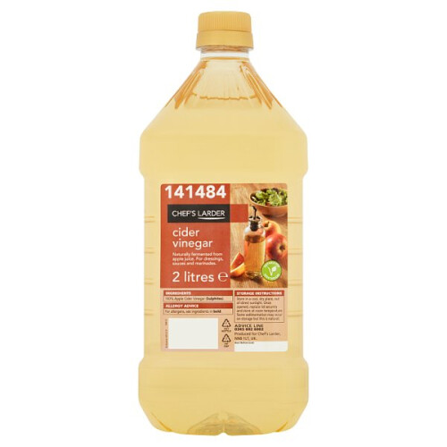 Chef's Larder Cider Vinegar 2L Pack of 6