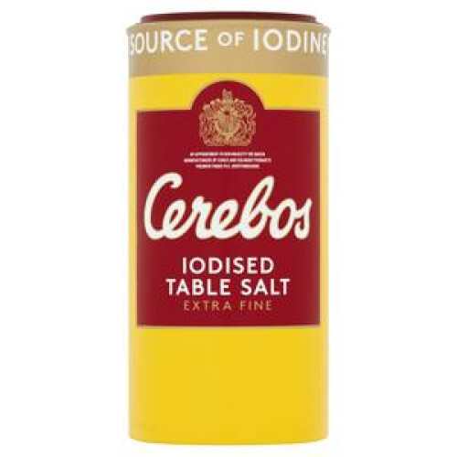 Cerebos Iodised Salt (400g) - Pack of 6